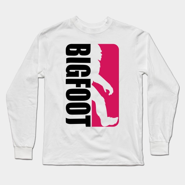 bigfoot believer Long Sleeve T-Shirt by Tesszero